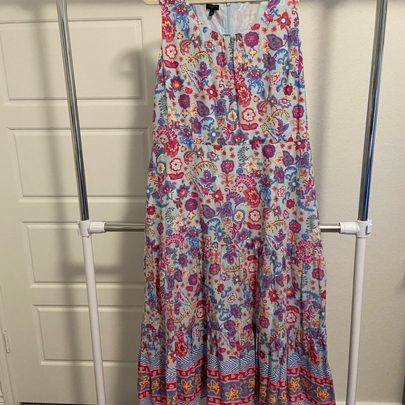 Talbots Multicolor Floral Maxi Dress - Picture 5 of 15
